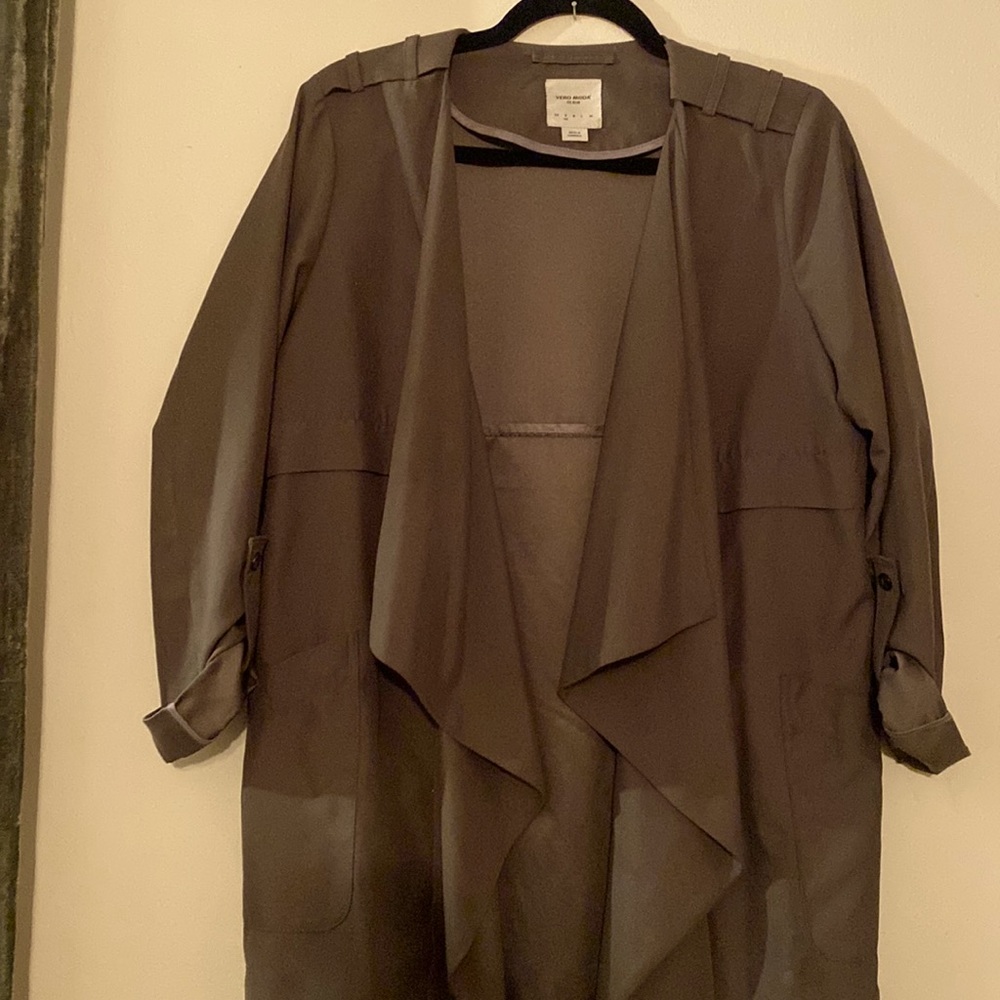 Drape Front Jacket